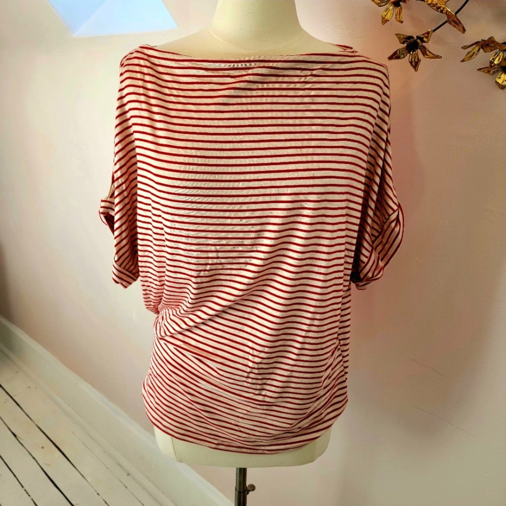 Vine and Love Candy Striped Top NWT 💘